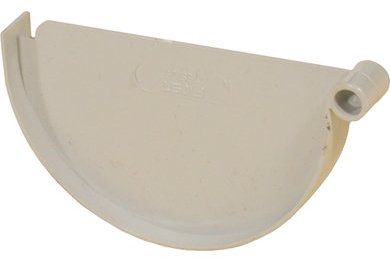 First Plast - Dachrinne PVC 25 halbrund - Geburtsgrund für Dachrinnen PVC 25 - grau - First Plast