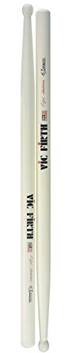 VIC FIRTH RHN Drum-Stick 5A American Classic-Serie, Hickory,Wood-Tip