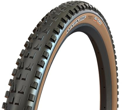 MINION DHF-Reifen – 29 x 2,50 WT (Wide Trail) – tr. flexibel - Exo / Tubeless Ready / Tanwall, Schwarz