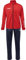 hummel 205877 Unisex-Youth Ensemble junior Promo Poly Track Suit, Rouge/bleu Marine, 12 ans EU
