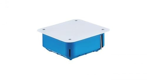 Regips Unterputzdose, 115 x 115 x 45 mm, blau, P 110, selbstverlöschend, halogenfrei, 32042203 simet 5907813213816
