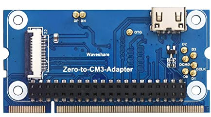 Waveshare Zero 2W to CM3 Adapter Alternative Solution for Raspberry Pi CM3 / CM3+