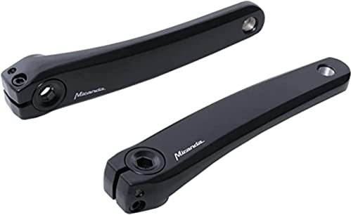 Miranda E-Fahrradkurbel, 150 mm, Q16, für Shimano EP8, Schwarz