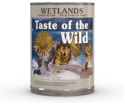 Taste Canine Adult Wetlands Wachtelente Box 12 x 390 g