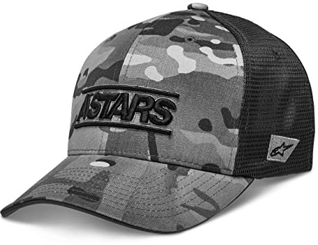 Alpinestars, Proximity Mesh Back Multicam Hat, Baseball Kappe, Schwarz, S/M, Mann