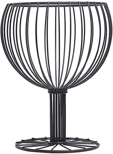 XCC hsj Panier de Fruits, Porte-légumes, Panier de Rangement, Décoration de la Maison, Verre de vin Snack Snack Basket Snack Plancher Panier de Fruits Dessert Commodité