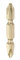 sourcing map PH2 Cruciforme Tête Tournevis Double Terminal Embout Entraînement 2 Longueur 0.25 Diamètre S2 Acier Magnétique Long Double Face Croix Tête pour Outil électrique