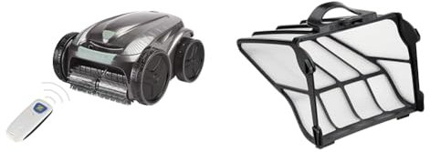 Zodiac WR000263 Vortex AV35050 Bodenreiniger für Pool & Filterkorb für sehr feinen Schmutz, 60µ, Für Vortex Poolroboter