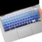 Keyboard Cover for 2022-2020 11.6 14 ASUS Chromebook C203XA C434 C425 C403 C223 C214 C213 C204 C202, ASUS Chromebook CX1 CX1100 CX1101 CX1400 (NOT FIT C436 C433 CX1500 CX1700)-Strip Blue