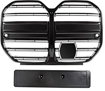 Front Stoßstange Gitter Kühlergrill Schwarz Für BMW 4er G26 440i 2021-2023