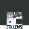Tollens - Peinture extérieure fer 2 en 1 - Ultra Résistante - Protection antirouille - Laque Riche en Résine - Sans Sous-Couche - Entretien Facile - Brillant - Brun - 2L = 32m2