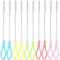 Straw Cleaning Brushes, 10pcs Small Straw Cleaner Bottle Brush for Cleaning, Colorful Pipe Cleaners, Perfect for Baby Bottles Straws Pipe (B)