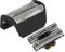 vhbw Kombi-Pack Scherteil kompatibel mit Braun 5743, 5745, 5746, 7493, 7497, 7475, 7504 Elektrorasierer, Folie + Messerblock, schwarz