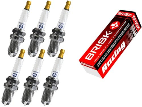 BRISK Premium Racing DOR15LGS 3026 Zündkerzen, 6 Stück