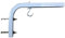 LIBANGRONG-888 Projector Mount 90° Bracket Projection Screen Hanger Adjustable Ceiling Mount for Projector Screens L Shape Holder
