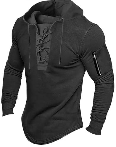 DKLOVIFU Herren Pullover Sommer Herren Pulli Sale Kapuzenpullover für Herren Kapuzenjacke Blau Angelbekleidung Herren Strickfleecejacke Herren
