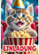 Moosthaler 12x Einladung Kino Kindergeburtstag - Die perfekte Einladung für den Kino- oder Filmabend mit süßer Katze - Kino Einladungskarten Kinder - Einladungskarten Kindergeburtstag Mädchen
