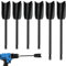6Pcs Drill Mixer Attachment, Reusable Plastic Paint Mixer Paddle Mixer Drill Attachment for Any 1/4 Drill Resin Mixer Paddles Epoxy Mixer Attachment for Mixing Oil Paints Latex Ceramic Glaze