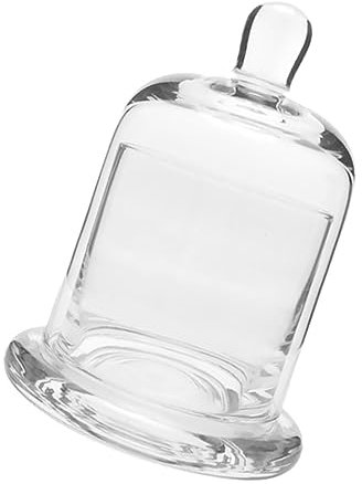 BATHVEVE 1 Satz Glasglocke Weiße Vasen Für Tafelaufsätze Tortendosen Quadratische Form Keksformen Entfernbare Form Rohre Thermal- Toaster Teelichthalter Kuppel Lockenwickler Haustierstecker