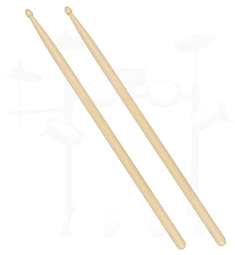 5A-Trommelstöcke Kit, Trommelstöcke, Premium-Hickory-Bauweise für Drums, Elektronisches Schlagzeug und Jazzband-Percussion