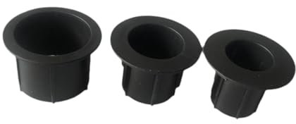 Dualoai Bagues de Trou 3 Pièces pour Parasols de Terrasse, Adaptées Aux Poteaux de 1,1 à 1,8 Pouces,