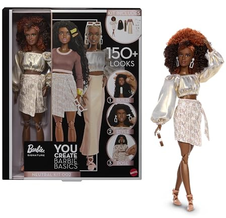 Barbie Basics You Create Kit de Création Neutre 002 Poupée et Mode