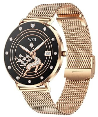 SWZEC Meacode Smart Watches for Women(Or Rose)