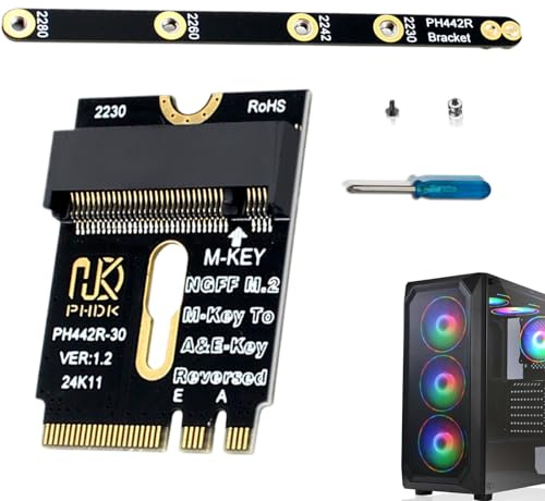 Festplatten-Adapterkarte Riser Card | WIFI-Interface Auf M.2 Key Adapter Für PC- und Laptop-Mainboards, Computerwartung & Heimgebrauch