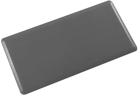 WLIHDB Stehmatte, Küchenmatte mit PVC-Imprägnierung, Rutschfester Küchenteppich für den Boden(Gray,44x71cm)