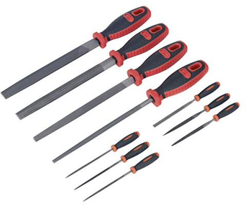 Sealey Ak578 Feilen-Set für Ingenieure und Nadel, 10-teilig