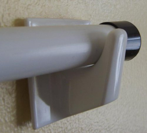 Crochets adhésifs – LS51 – Carré – Idéal pour la fixation de bâtons de tuerne/moustiquaire / pare-rayure.