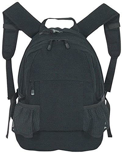 Fox Outdoor Unisex-Erwachsene Classic Wanderrucksäcke, schwarz, 18 x 13 x 7