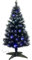 choicefullshop Caracter Black Fibre Optic Christmas Tree - 4ft.