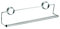 Croydex QM282641 Rust Free Stick 'N' Lock Plus Towel Rail, Stainless_Steel, Silver