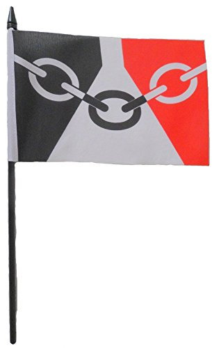 GIZZY® West Midlands (Black Country) 9 x 6 hand waving flag