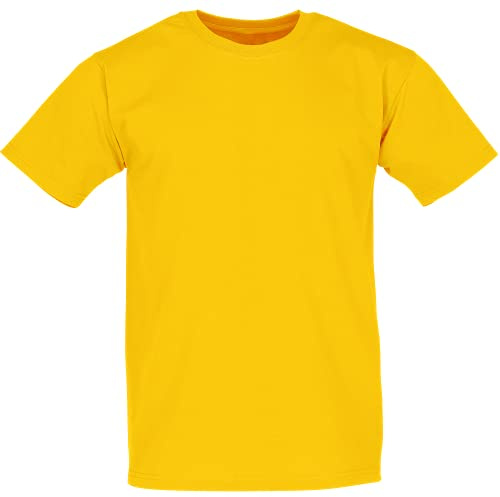 Fruit of the Loom Girls Iconic T-Shirt (9-11 Years) (Sunflower Yellow)