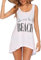 Ekouaer, Bikini para Mujer, Traje de baño de Verano, Camiseta para Cubrir la Playa, Vestido de Playa sin Mangas, Poncho de Playa, Vacaciones en la Playa