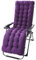 DAIHAN Liegenauflage, Gartenliege Auflage, Deckchair Auflage, Dick Garten Liege Stuhl Polster, Anti-Rutsch Kissen Für Gartenliegen Sonnenliege Liegestuhl,Lila,155x48x8cm