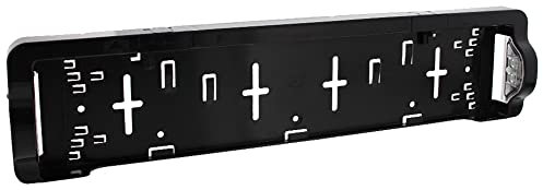 Anhänger Kennzeichenhalter mit 2X LED Regpoint-Kennzeichenleuchte & 0,8m DC-Leitung