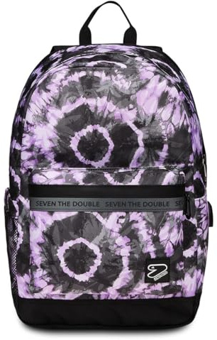 Seven PRO EST. GRS POWER BANK USB PLUG PRO, Violet magique, Taglia unica, école