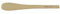 Spatule ronde - hêtre - 35 cm - certifiée PEFC