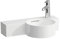 LAUFEN VAL Handwaschbecken, ohne Hahnloch, mit Überlauf, 550x315mm, Ablage links, H8152847581091, Farbe: Graphit matt