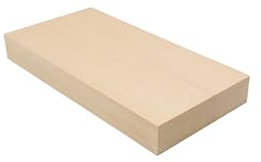 EdpaS Schnitzholz Brett aus Lindenholz 20 x 10 x 2,5 cm – Hochwertiges Schnitzholz für Kinder & Erwachsene – Perfektes Lindenholz zum Schnitzen, Schnitzset & Schnitzmesser für Schnitzen Kinder