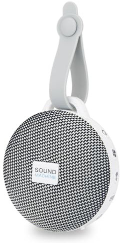 BIGMONAT Portable White Noise Machine - avec 36 Sons Apaisants Naturels et Fonction de Charge USB - avec Mémoire et Fonction de Chronométrage - Convient Aux Bébés et Aux Adultes