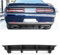 Für Dodge Für Challenger 2015-2023 GT SXT Plus Lip Splitter Spoiler Shark Fin Hinten Stoßstange Diffusor (Farbe : Glossy Black)