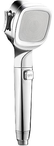 TNSRAY Pommeau de Douche Economie d'eau, Pommeau de Douche, Pommeau Douche Anti Calcaire, Anti Calcaire Douchette avec Filtre, Haute Pression Pomme avec 4 Modes de Jet, Spa Pomme de Douche