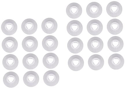 Hemobllo 24stücke Teiliges Heizungsrohr-dekorationsset Für Wandlöcher Abdeckungen Zur Verschönerung Von Heizkörpern Und Wasserleitungen Installieren Langlebig Für Saubere