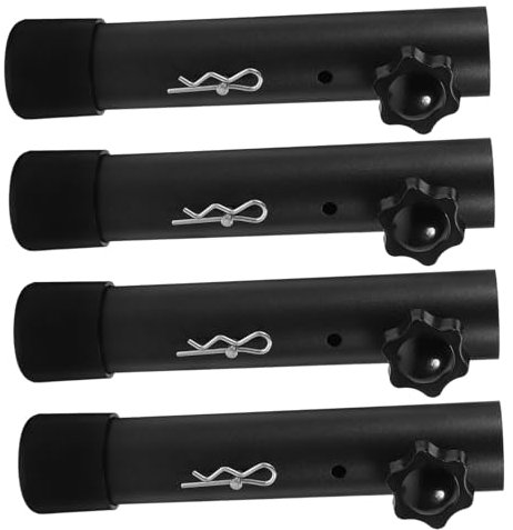 WATIIFUFU 4stücke Tischbeinverlängerungen Aus Metall Höhenverstellbar Stabil Und Langlebig Für Schreibtische Und Esstische Erhöhung Für Komfortables Arbeiten Und