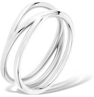 Liebeskind Berlin Ring LJ-1624-R-56 aus Edelstahl in Silber