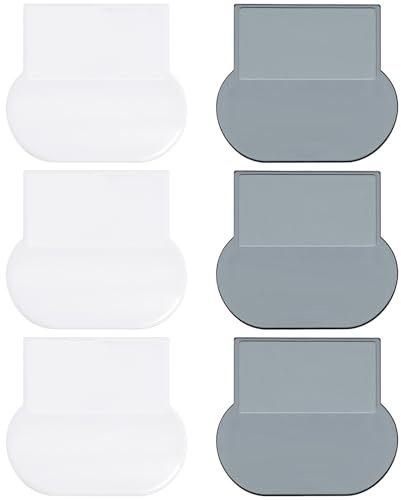 DECOMELODY 6 piezas Elevador de Tapa de Inodoro Asa de PC Higiénica para Levantar Tapa Directo y Mantiene para Baños